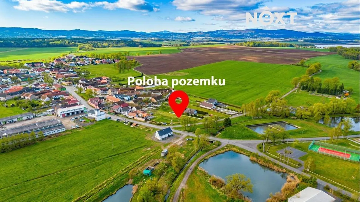 Prodej stavebního pozemku 1348 m²